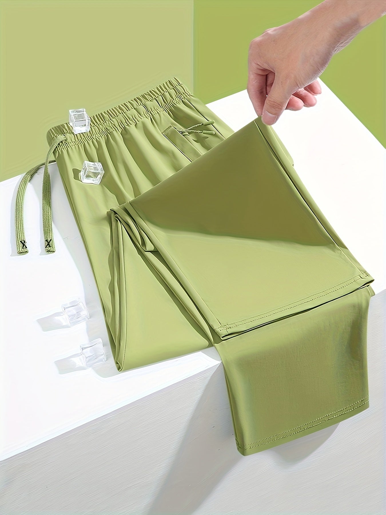 Women's Fashionable Casual Sport Pants, Soft and Skin-friendly, Breathable and Not Stuffy, Made with Nylon and Spandex Fabric, Fabric Weight 150, Machine Washable but Not Dry Cleanable, with a Convenient Stylish Pocket Design, Suitable for Outdoor