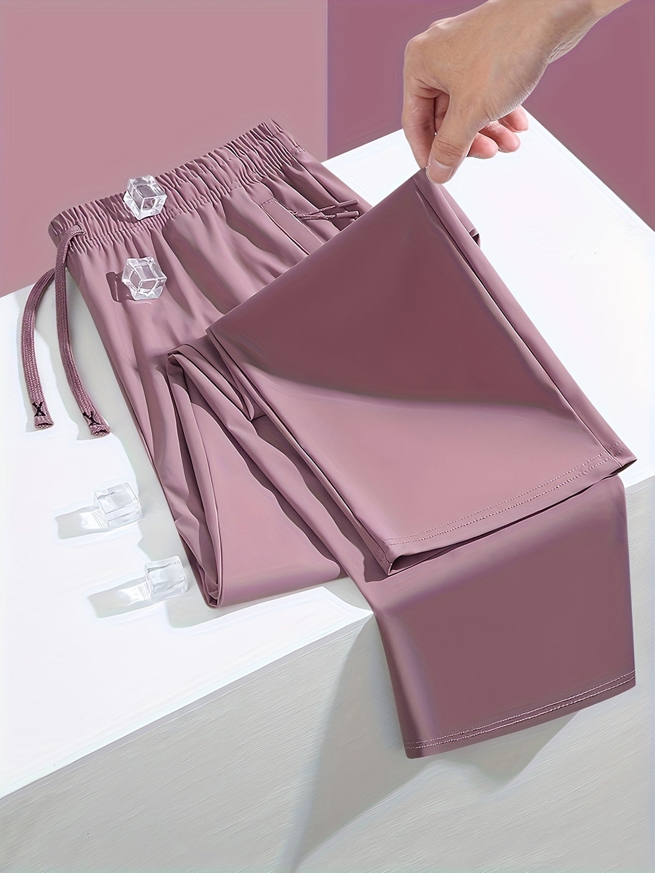 Women's Fashionable Casual Sport Pants, Soft and Skin-friendly, Breathable and Not Stuffy, Made with Nylon and Spandex Fabric, Fabric Weight 150, Machine Washable but Not Dry Cleanable, with a Convenient Stylish Pocket Design, Suitable for Outdoor
