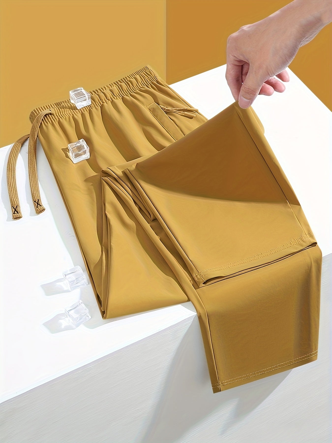 Women's Fashionable Casual Sport Pants, Soft and Skin-friendly, Breathable and Not Stuffy, Made with Nylon and Spandex Fabric, Fabric Weight 150, Machine Washable but Not Dry Cleanable, with a Convenient Stylish Pocket Design, Suitable for Outdoor