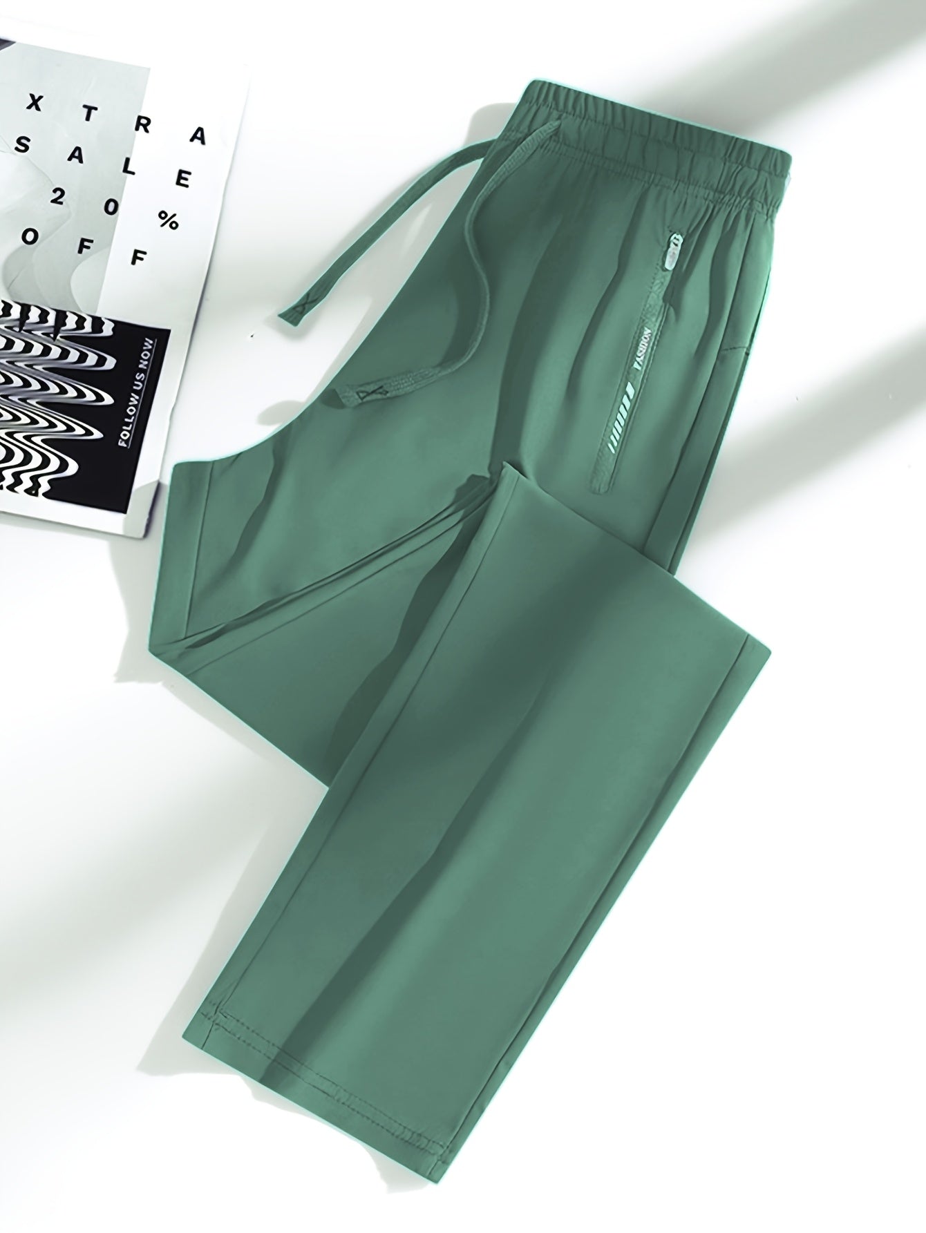 Women's Quick-Dry Nylon Sports Pants with Drawstring Waist, Casual Long Trousers for Outdoor Activities - Spring/Summer/Fall, Summer, Direct Mouth