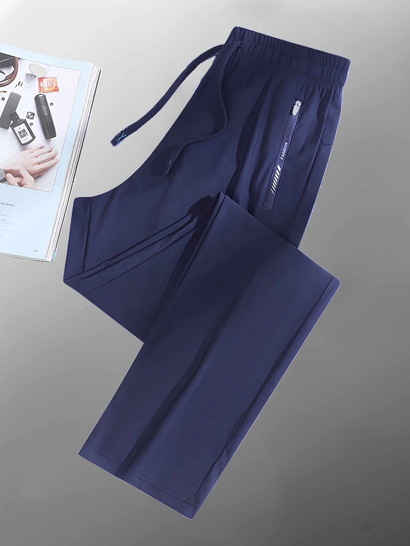 Women's Quick-Dry Nylon Sports Pants with Drawstring Waist, Casual Long Trousers for Outdoor Activities - Spring/Summer/Fall, Summer, Direct Mouth